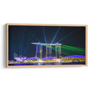 Singapur Marina bay hotel show noche 6 - ArmanDigitalArt | Cuadro decorativo de Canvas Lab