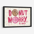 Donut worry be happy - 2ToastDesign | Cuadro decorativo de Canvas Lab