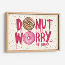 Donut worry be happy - 2ToastDesign | Cuadro decorativo de Canvas Lab