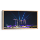 Singapur Marina bay hotel show noche 7 - ArmanDigitalArt | Cuadro decorativo de Canvas Lab