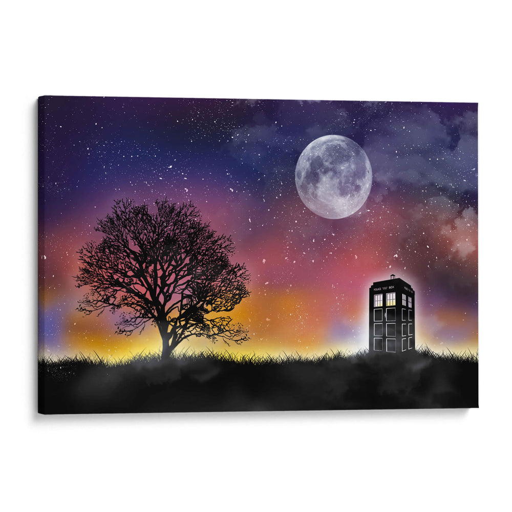 Doctor Who landscape - 2ToastDesign | Cuadro decorativo de Canvas Lab