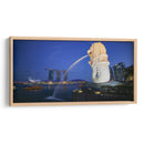 Singapur Merlion panorámica - ArmanDigitalArt | Cuadro decorativo de Canvas Lab