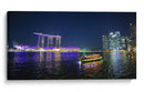Singapur panorámica de noche 1 - ArmanDigitalArt | Cuadro decorativo de Canvas Lab