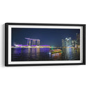 Singapur panorámica de noche 1 - ArmanDigitalArt | Cuadro decorativo de Canvas Lab