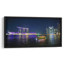 Singapur panorámica de noche 1 - ArmanDigitalArt | Cuadro decorativo de Canvas Lab