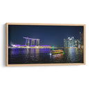Singapur panorámica de noche 1 - ArmanDigitalArt | Cuadro decorativo de Canvas Lab