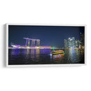 Singapur panorámica de noche 1 - ArmanDigitalArt | Cuadro decorativo de Canvas Lab
