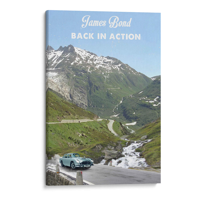 James Bond Goldfinger film - 2ToastDesign | Cuadro decorativo de Canvas Lab