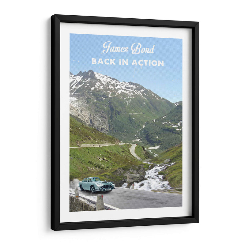 James Bond Goldfinger film - 2ToastDesign | Cuadro decorativo de Canvas Lab