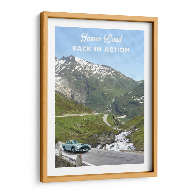 James Bond Goldfinger film - 2ToastDesign | Cuadro decorativo de Canvas Lab