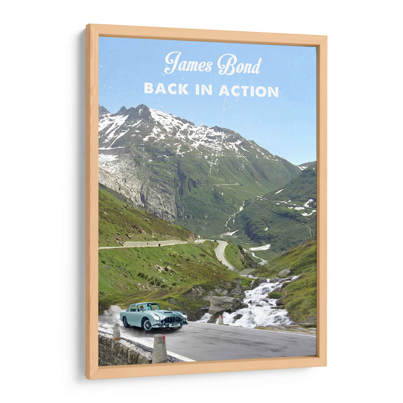 James Bond Goldfinger film - 2ToastDesign | Cuadro decorativo de Canvas Lab