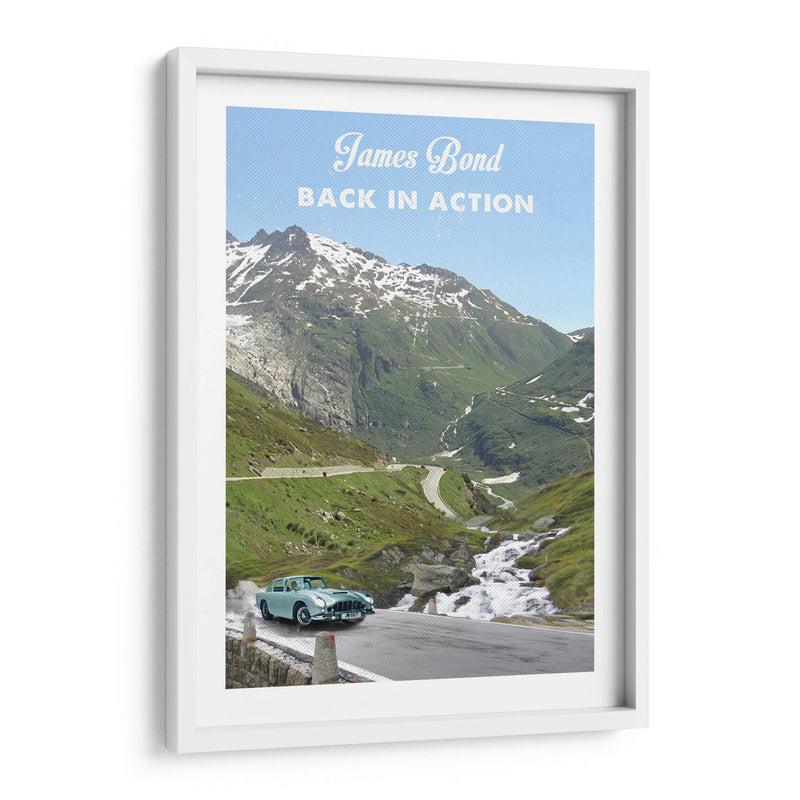 James Bond Goldfinger film - 2ToastDesign | Cuadro decorativo de Canvas Lab