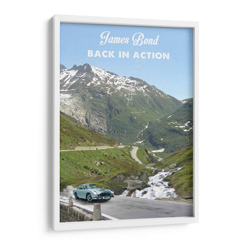 James Bond Goldfinger film - 2ToastDesign | Cuadro decorativo de Canvas Lab