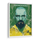 Heisenberg Breaking Bad - 2ToastDesign | Cuadro decorativo de Canvas Lab