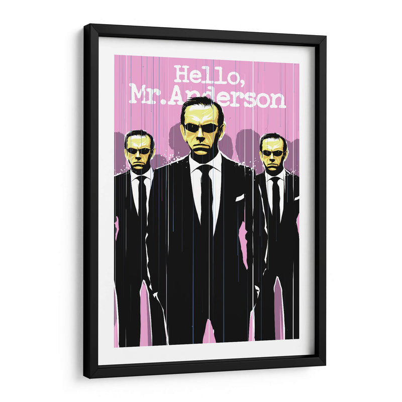Hello Mr Anderson - 2ToastDesign | Cuadro decorativo de Canvas Lab