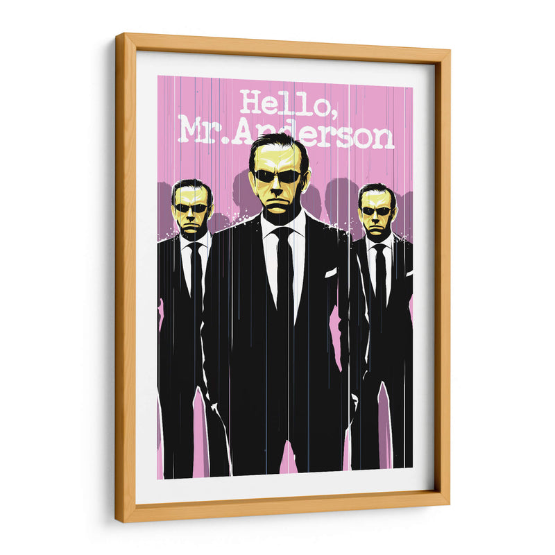 Hello Mr Anderson - 2ToastDesign | Cuadro decorativo de Canvas Lab