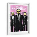 Hello Mr Anderson - 2ToastDesign | Cuadro decorativo de Canvas Lab