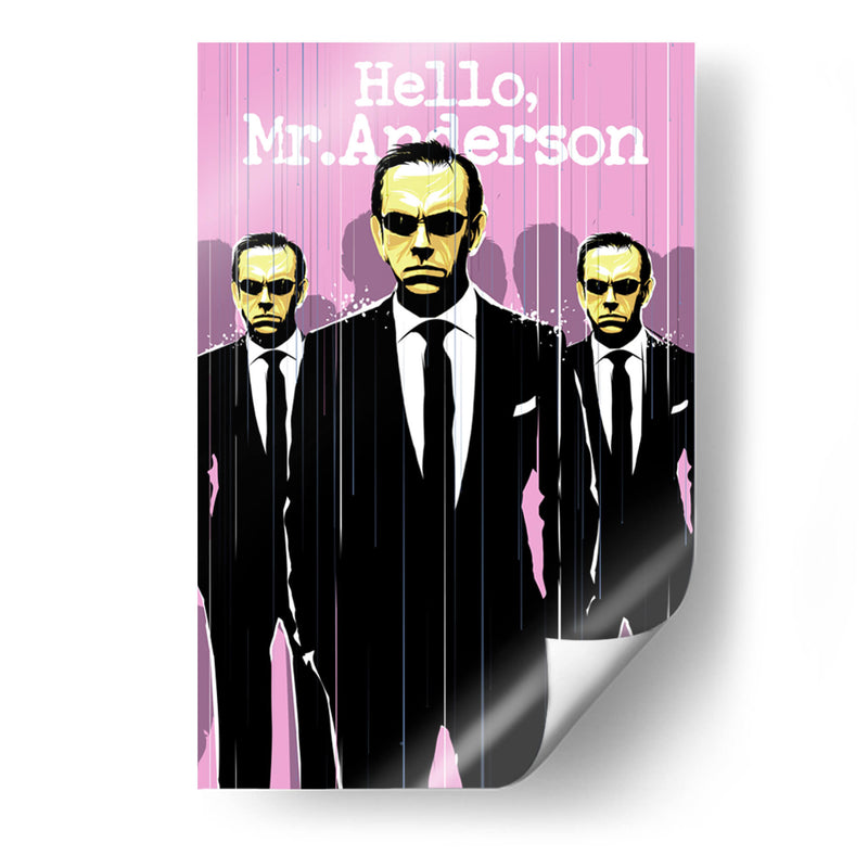 Hello Mr Anderson - 2ToastDesign | Cuadro decorativo de Canvas Lab