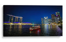 Singapur panorámica de noche 2.jpg - ArmanDigitalArt | Cuadro decorativo de Canvas Lab