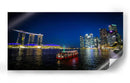 Singapur panorámica de noche 2.jpg - ArmanDigitalArt | Cuadro decorativo de Canvas Lab