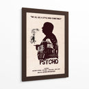 Hitchcock Psycho film - 2ToastDesign | Cuadro decorativo de Canvas Lab
