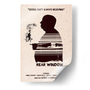Hitchcock Rear Window - 2ToastDesign | Cuadro decorativo de Canvas Lab
