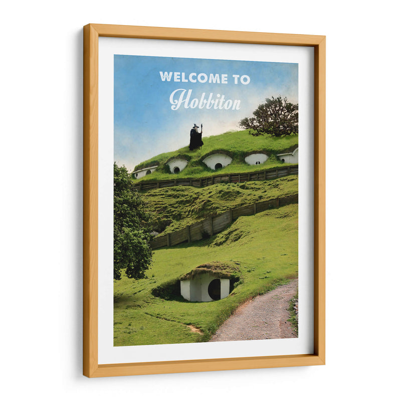 Welcome To Hobbiton - 2ToastDesign | Cuadro decorativo de Canvas Lab