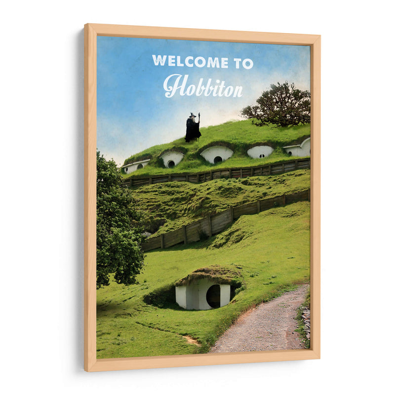 Welcome To Hobbiton - 2ToastDesign | Cuadro decorativo de Canvas Lab