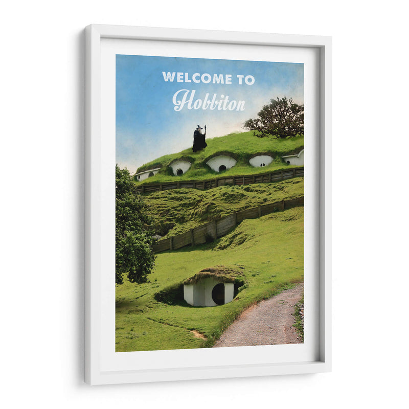 Welcome To Hobbiton - 2ToastDesign | Cuadro decorativo de Canvas Lab