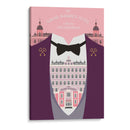 Minimal Hotel Budapest - 2ToastDesign | Cuadro decorativo de Canvas Lab