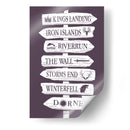 Houses Locations - 2ToastDesign | Cuadro decorativo de Canvas Lab