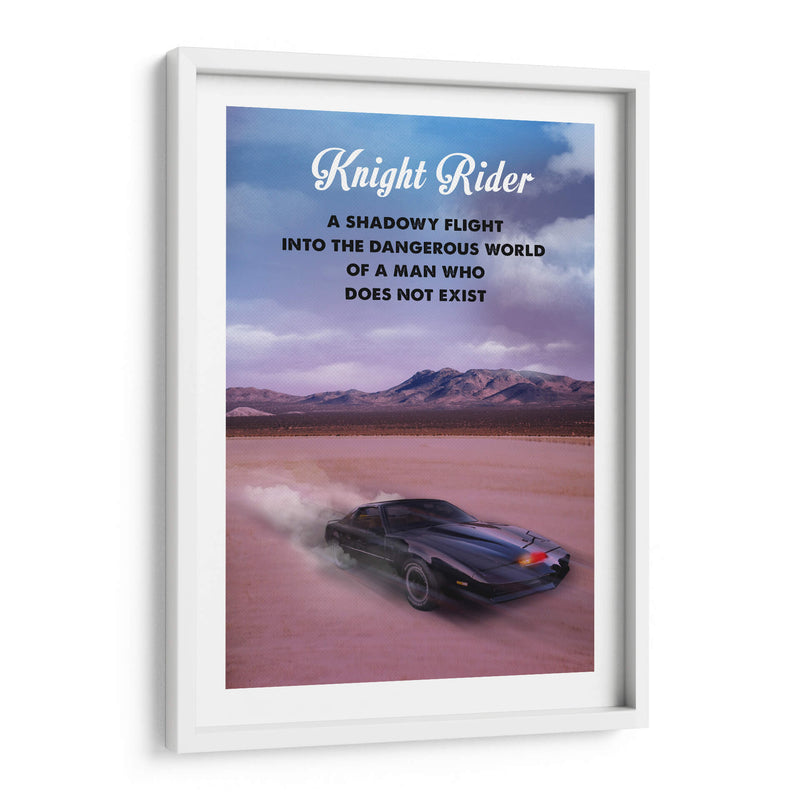 Knight Rider - El auto increíble - 2ToastDesign | Cuadro decorativo de Canvas Lab