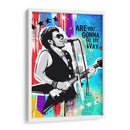 Lenny Kravitz pop art - 2ToastDesign | Cuadro decorativo de Canvas Lab