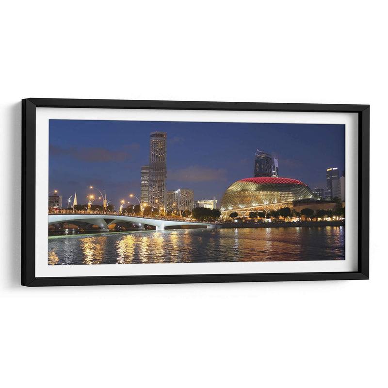 Singapur The Esplanade - ArmanDigitalArt | Cuadro decorativo de Canvas Lab