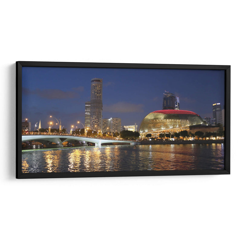 Singapur The Esplanade - ArmanDigitalArt | Cuadro decorativo de Canvas Lab