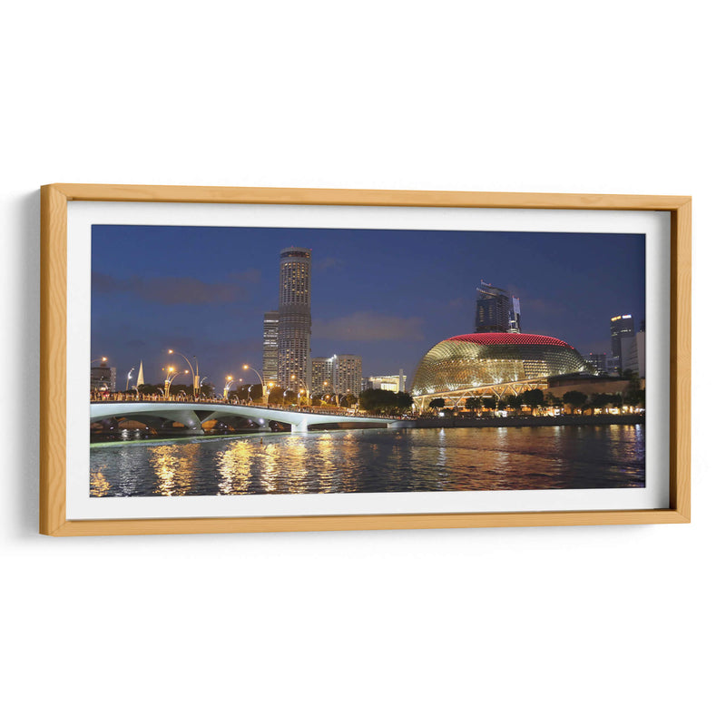 Singapur The Esplanade - ArmanDigitalArt | Cuadro decorativo de Canvas Lab