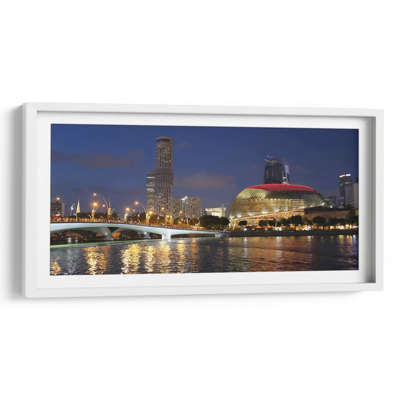 Singapur The Esplanade - ArmanDigitalArt | Cuadro decorativo de Canvas Lab