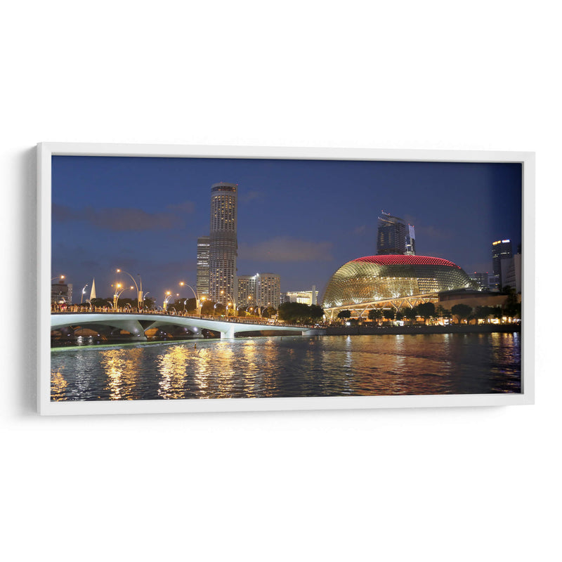 Singapur The Esplanade - ArmanDigitalArt | Cuadro decorativo de Canvas Lab
