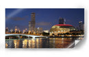 Singapur The Esplanade - ArmanDigitalArt | Cuadro decorativo de Canvas Lab
