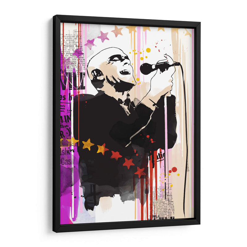 Michael Stipe pop art - 2ToastDesign | Cuadro decorativo de Canvas Lab