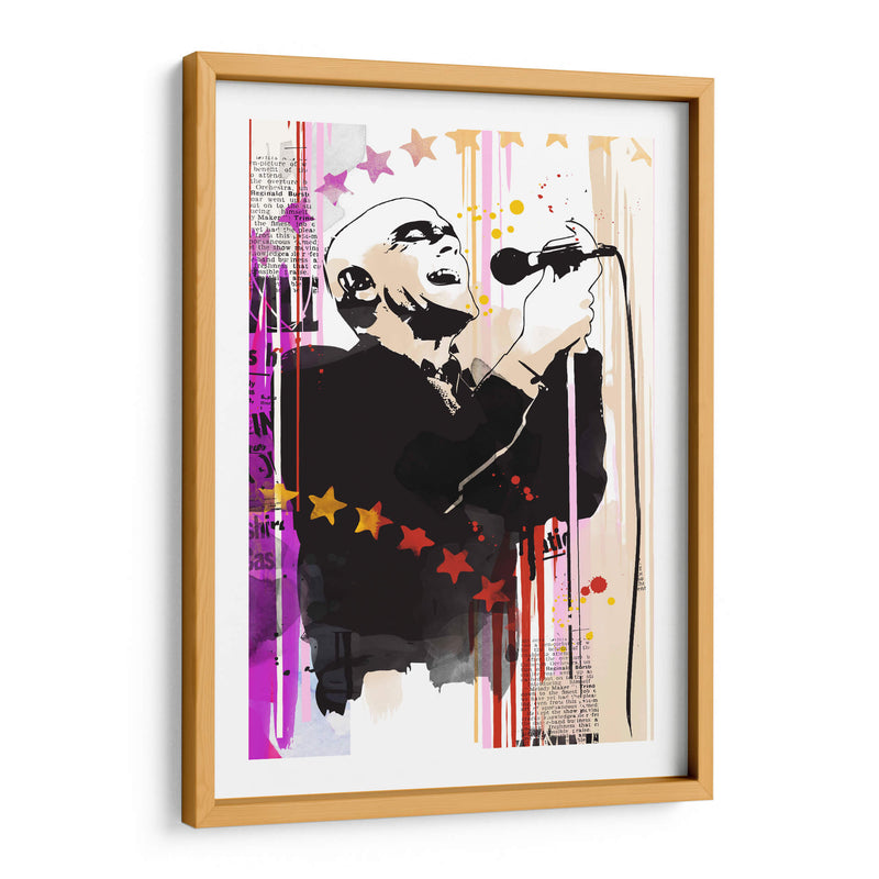 Michael Stipe pop art - 2ToastDesign | Cuadro decorativo de Canvas Lab