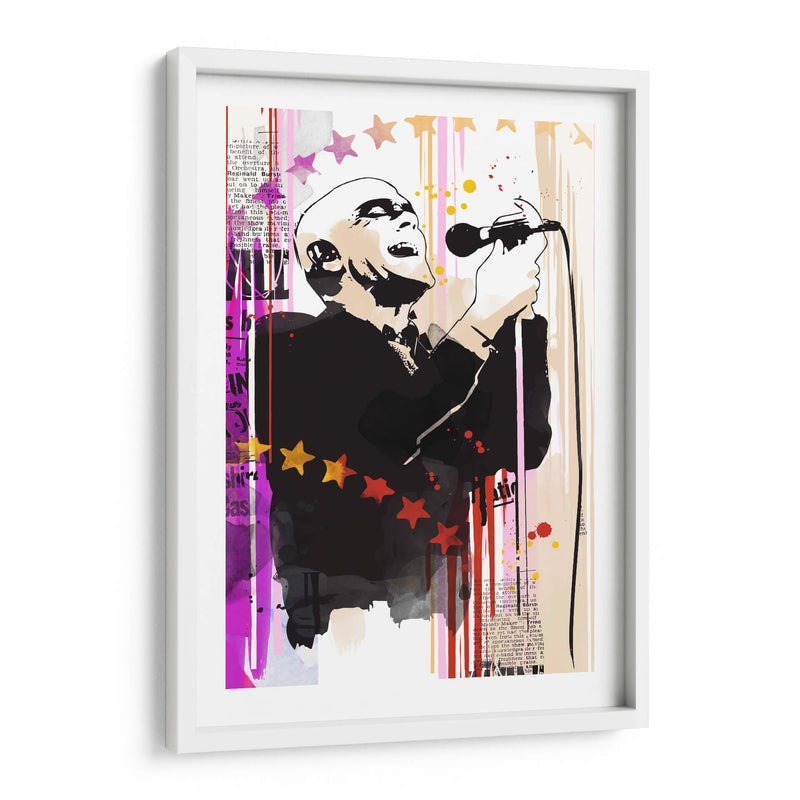 Michael Stipe pop art - 2ToastDesign | Cuadro decorativo de Canvas Lab