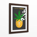 Piña Express film - 2ToastDesign | Cuadro decorativo de Canvas Lab