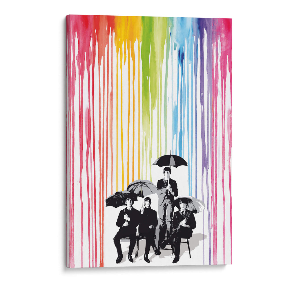 Rainbow Beatles - 2ToastDesign | Cuadro decorativo de Canvas Lab