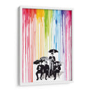 Rainbow Beatles - 2ToastDesign | Cuadro decorativo de Canvas Lab