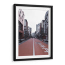Calle Pintada de Carmín, Tokio, Japón - Luis Velasco | Cuadro decorativo de Canvas Lab
