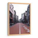 Calle Pintada de Carmín, Tokio, Japón - Luis Velasco | Cuadro decorativo de Canvas Lab