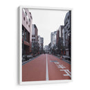 Calle Pintada de Carmín, Tokio, Japón - Luis Velasco | Cuadro decorativo de Canvas Lab