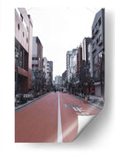 Calle Pintada de Carmín, Tokio, Japón - Luis Velasco | Cuadro decorativo de Canvas Lab