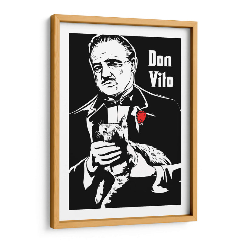 Don Vito The Godfather - 2ToastDesign | Cuadro decorativo de Canvas Lab